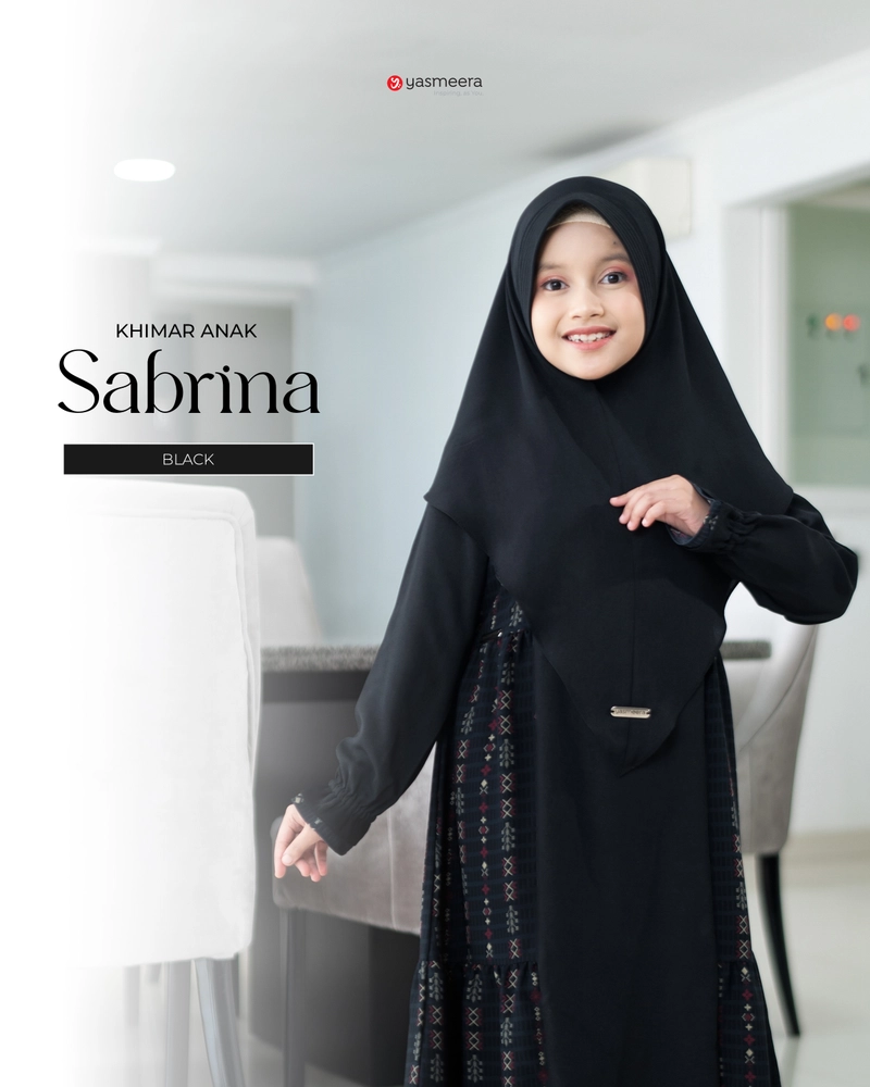 Product image KHIMAR SABRINA ANAK S BLACK